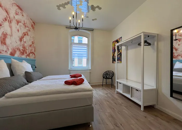 Апартаменты Stilvolle Xxl-ferienwohnung Fuer 9 Gaeste-148qm,4 Schlafzimmer,2 Parkplaetze *